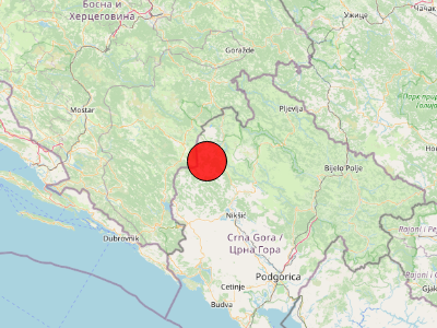 Prilično jak potres u Crnoj Gori