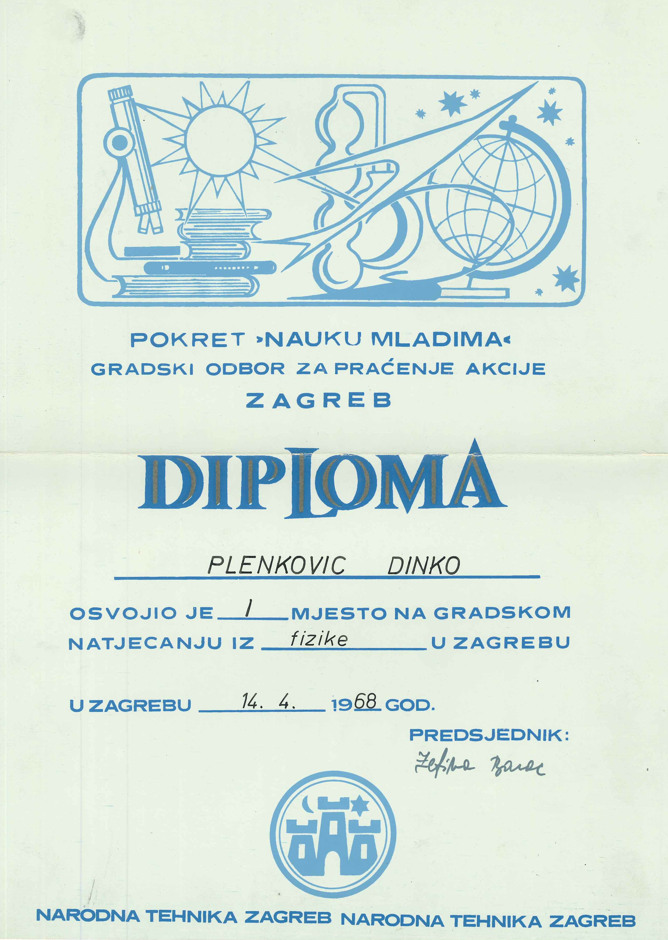 Zagreb physics competition