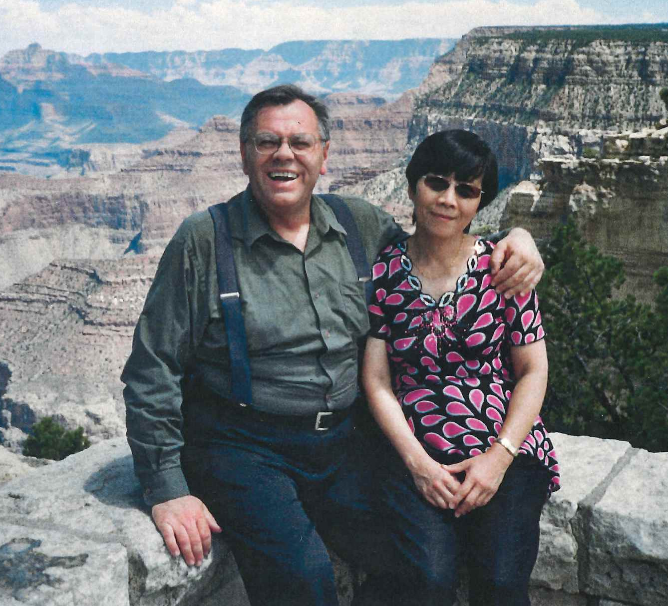 Diana and Dinko Plenković at Grand Canyon