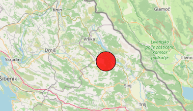 Dva potresa kod Svilaje