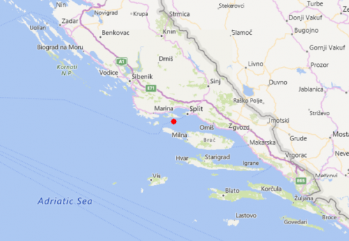 Potresi kod Splita