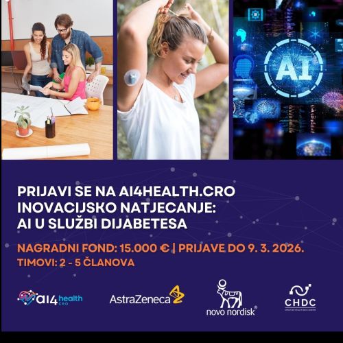 Otvorene su prijave za AI4Health.Cro...