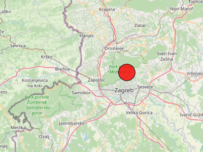 Umjeren potres u Zagrebu