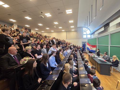 Svečana promocija prvostupnika...