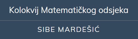 Kolokvij Sibe Mardešić - najava...