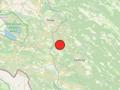 Umjeren potres kod Ljubinja (BiH)