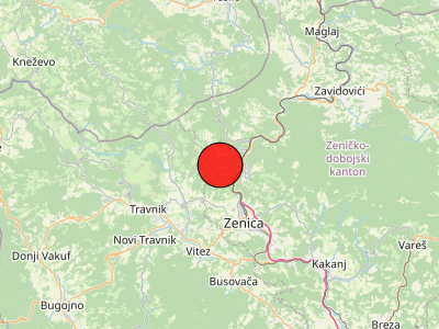 Potres kod Zenice (BiH)