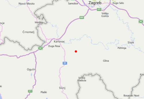 Potresi u okolici Karlovca