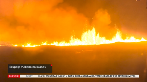 Vulkanska aktivnost na Islandu