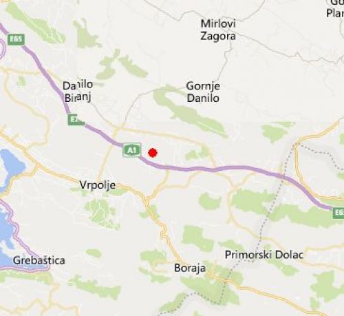 Potres kod Šibenika