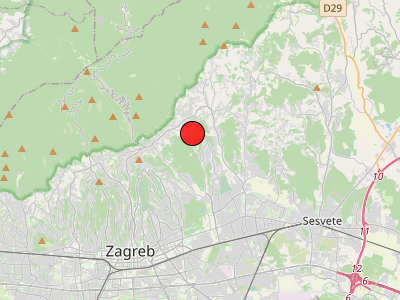 Slab potres kod Markuševca