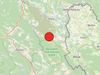 Potres kod Rakovice (Slunja) umjerene...